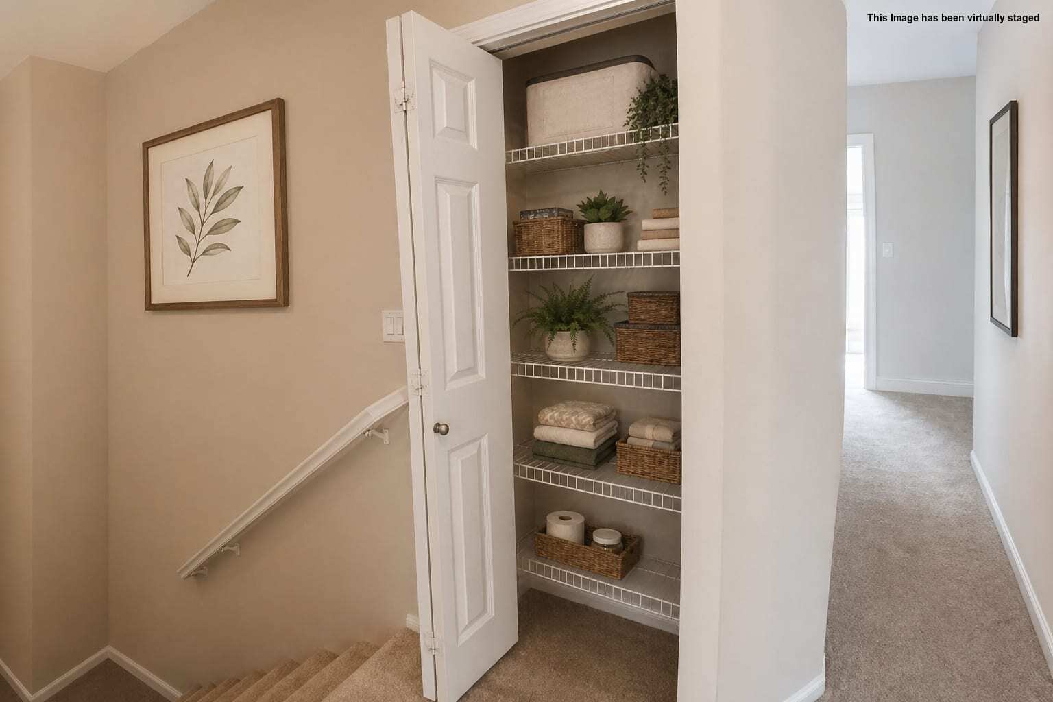 Upper Linen closet - 1306 57th St SW