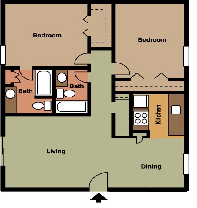 Floorplan - The Halsten at Vinings Mountain