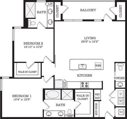 Floorplan - Revl Crockett Row