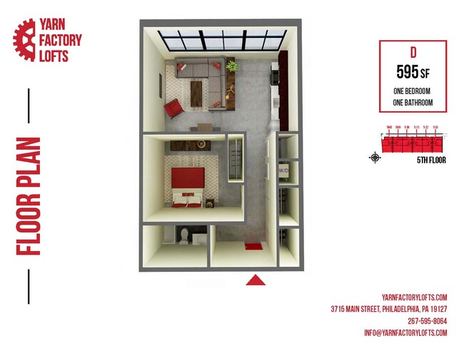 Floorplan - Yarn Factory Lofts