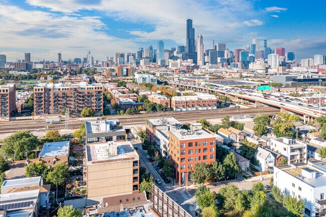 Aerial Photo - Pilsen Gateway