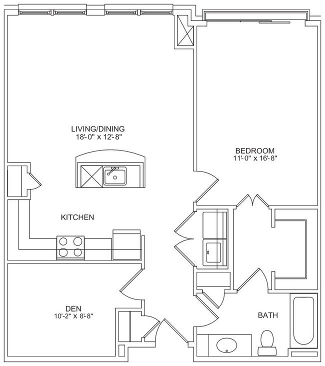 Floorplan - The Residences at Arundel Preserve