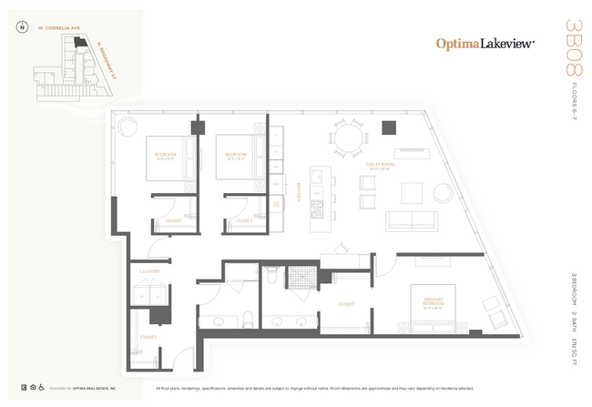 Floorplan - Optima Lakeview