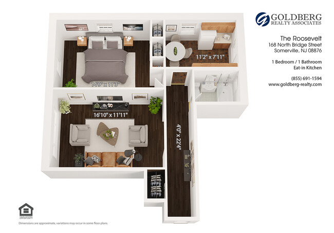 Floorplan - The Roosevelt