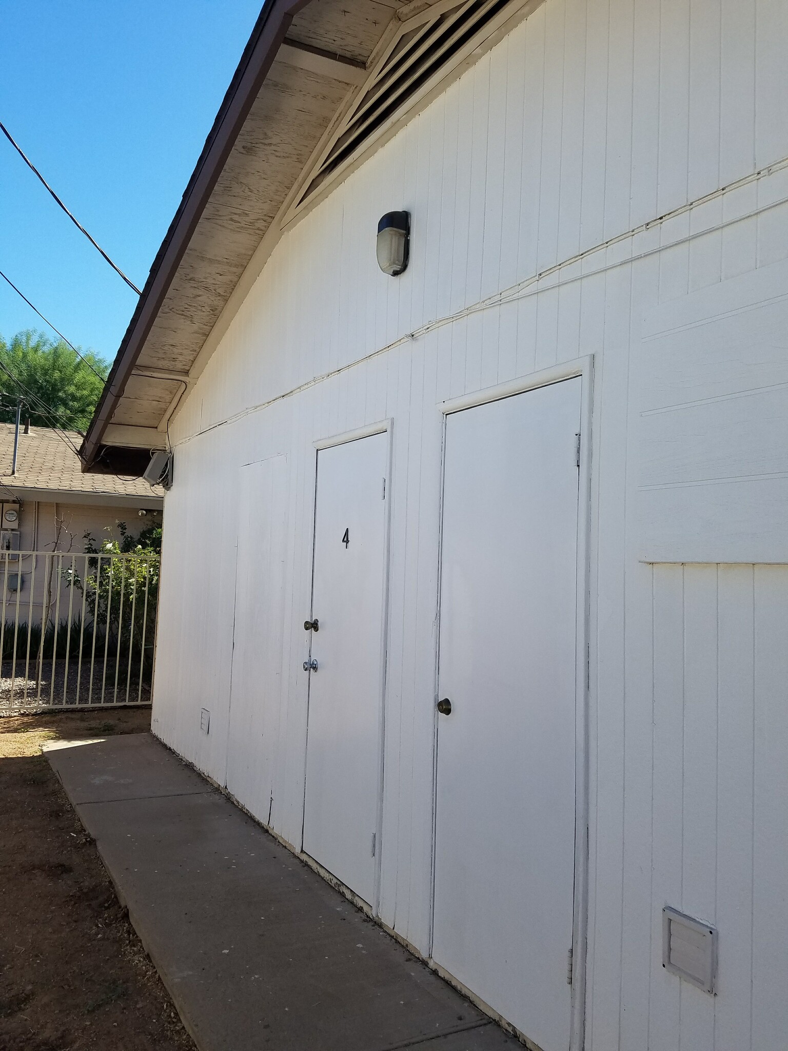 storage at back of building - 3022 N 37th St