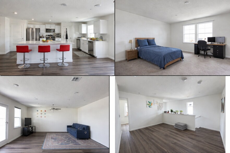 Shared Dining / Counter Seating, Family Space, Living Room with TV - 719 Irma Dr