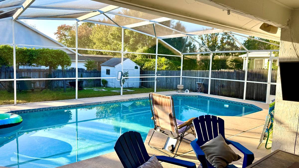 Screened Pool - 684 Starstone Dr