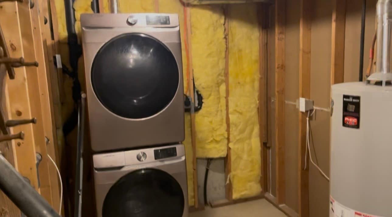 In-unit newer washer and dryer exclusive to renters. - 164 Rosewood Dr