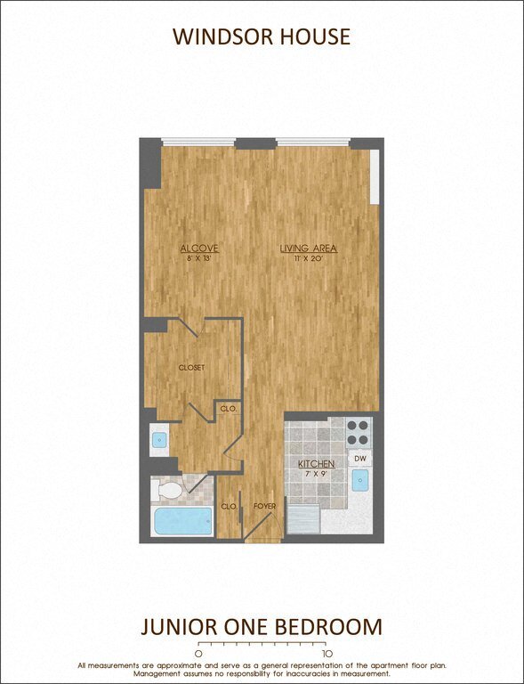 Floorplan - Windsor House Apartments