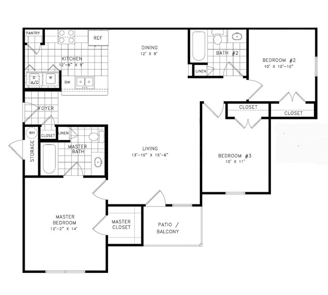 Floorplan - Majors Place