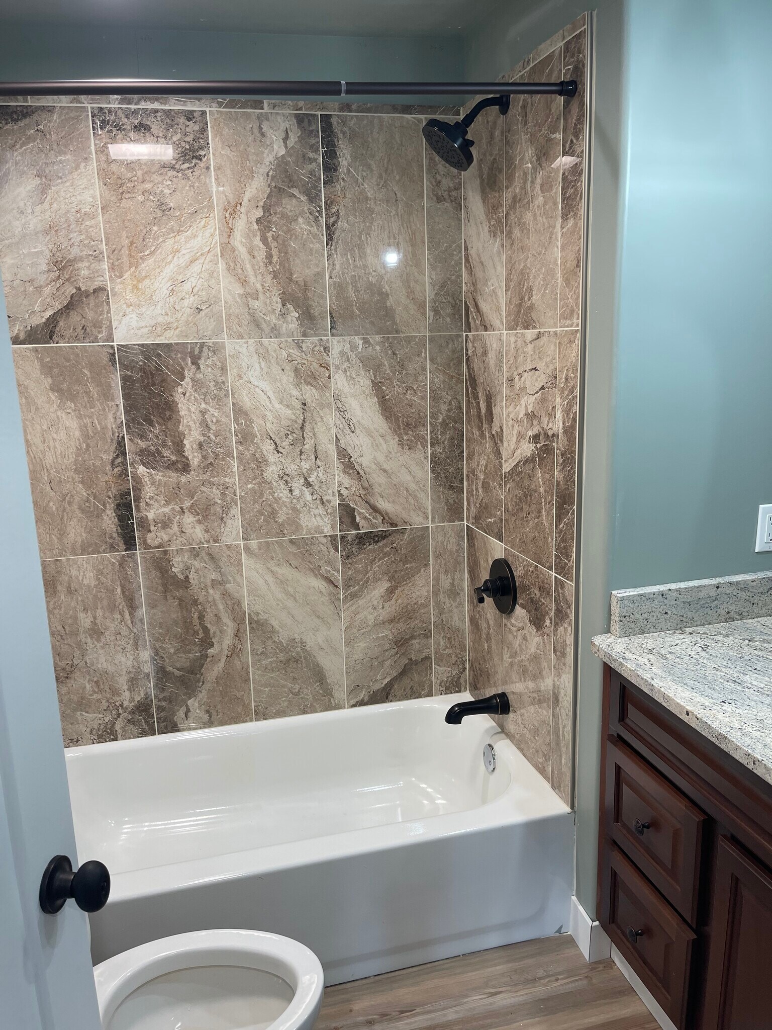 2nd Bathroom custom tilework - 6601 W 141st Ave