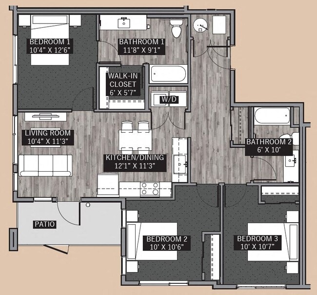 Floorplan - Central Park II & III