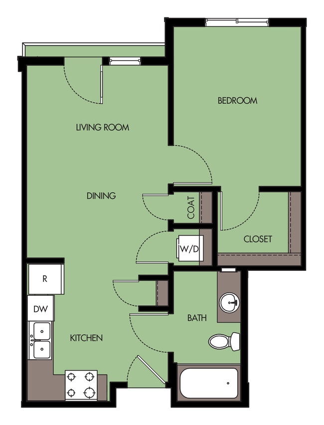 Floorplan - Estates at Hillside Gardens Affordable Senior Community