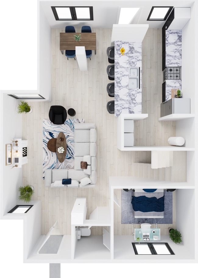 Floorplan - Fisher Duplexes