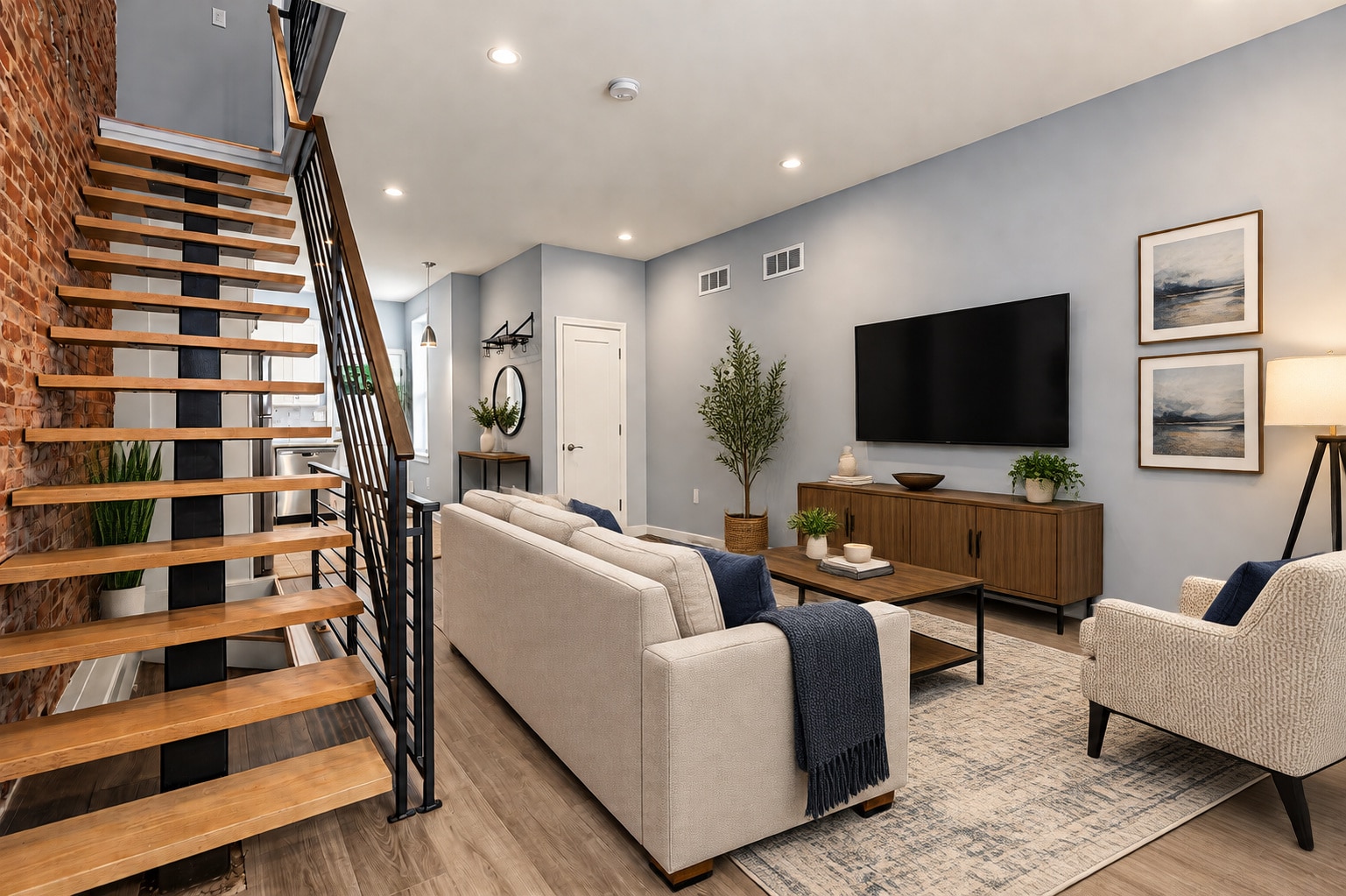 Virtual staging - 2445 Harlan St