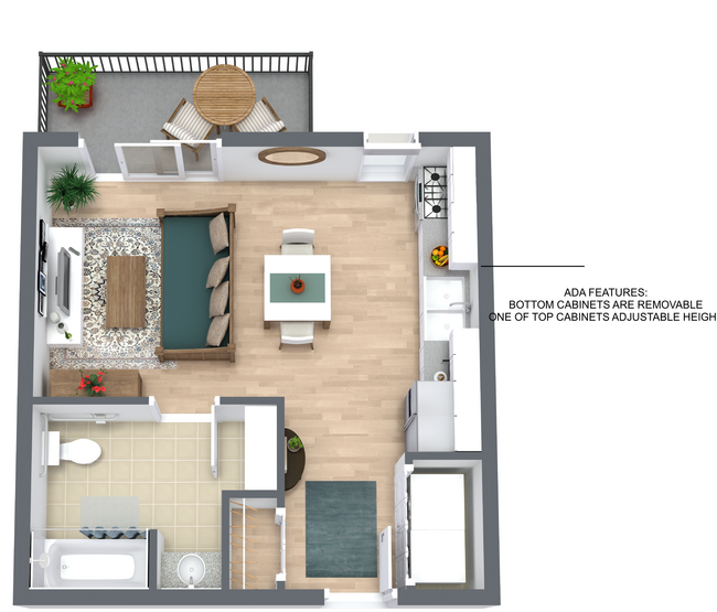 Floorplan - The Falls on 24th