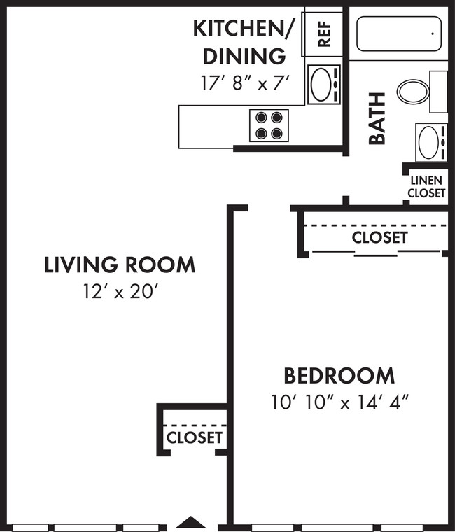 Floorplan - Ocean Terrace Apartment Homes