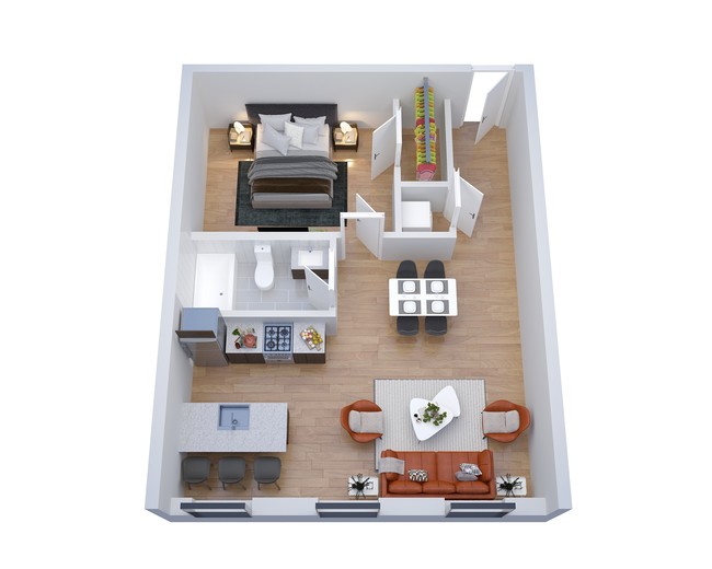 Floorplan - Peanut Factory Flats