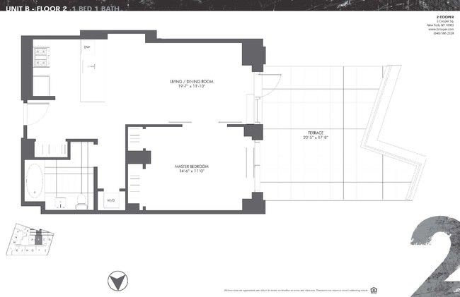 Floorplan - 2 Cooper Square