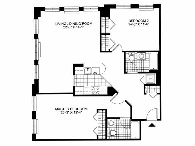 Floorplan - The North Independence