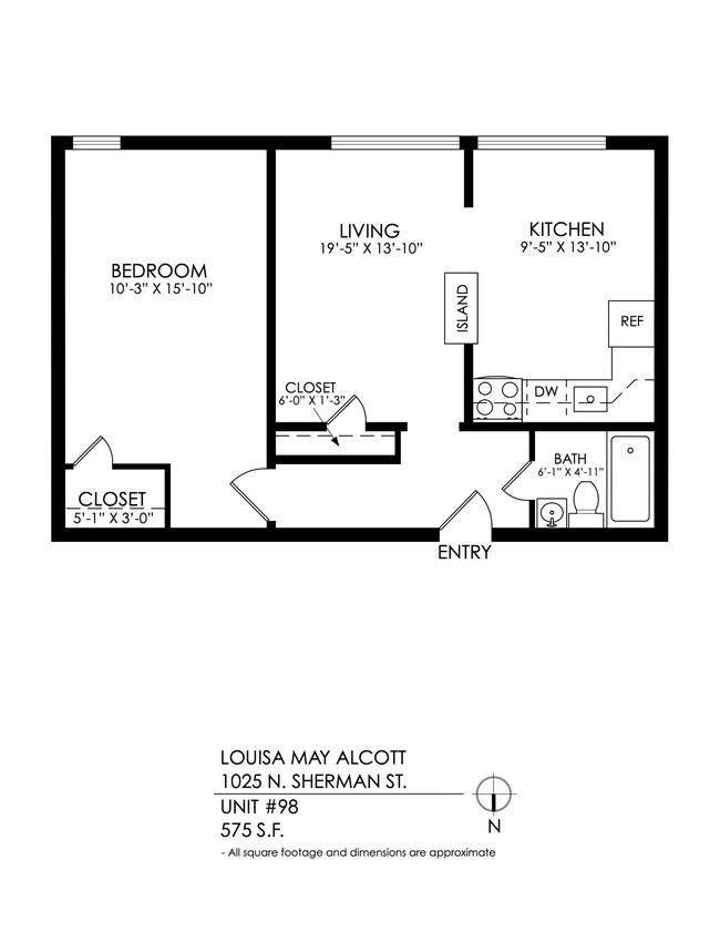 Floorplan - Louisa May Alcott