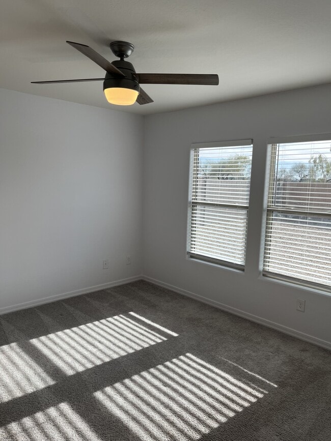 master bedroom looks out to backyard - 1043 W Seminole Dr