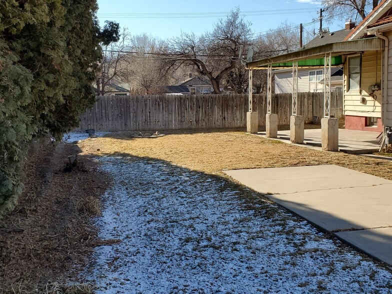 Patio and yard - 353 Lawton St