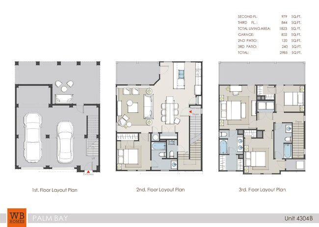 Floorplan - Palm Bay Galveston