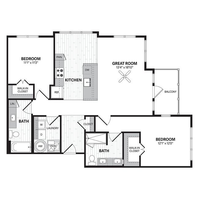 Floorplan - Bristol Court