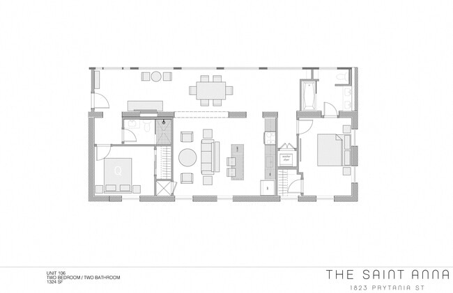Floorplan - The Saint Anna