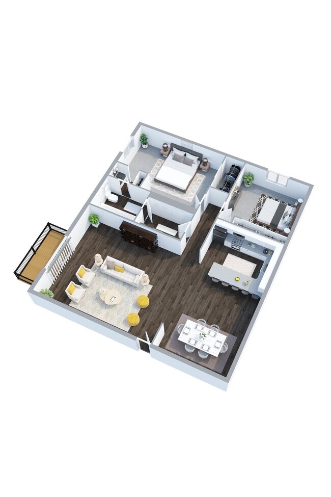 Floorplan - Captains Table Apartments - NEW