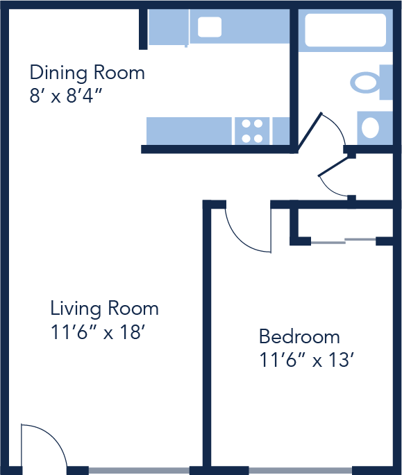 Floorplan - Fernwood Grove Apartments