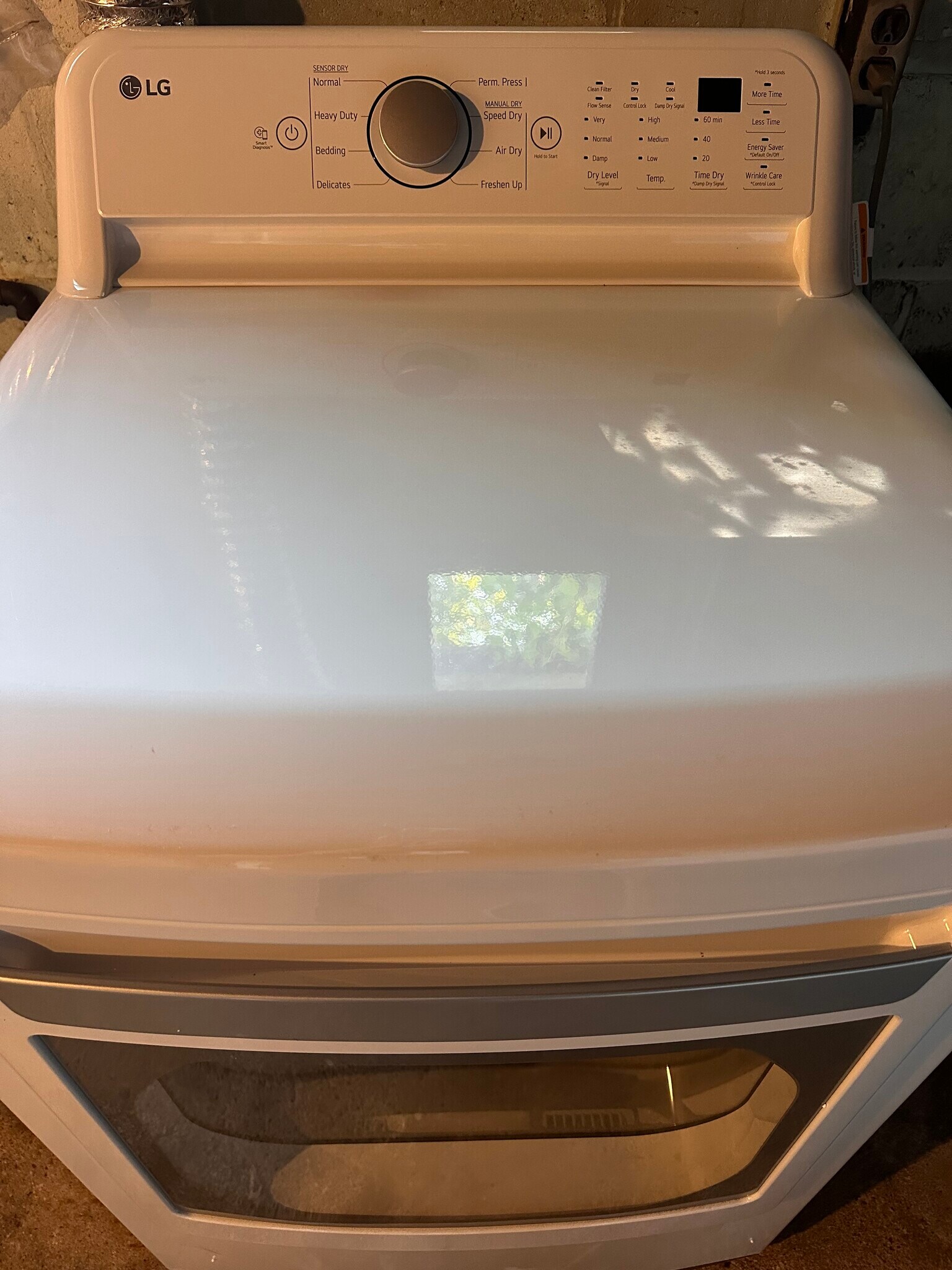 New LG gas dryer - 7526 Lincoln Pl