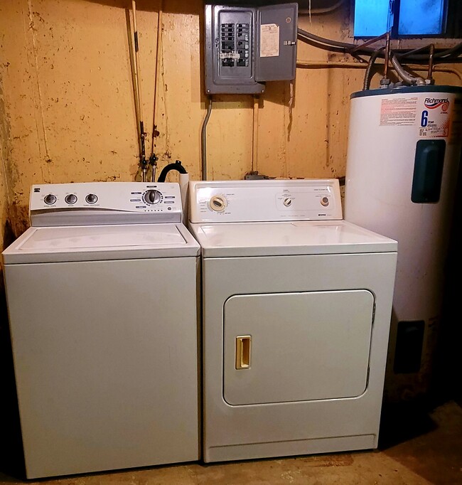 in unit laundry/basement - 1371 Monomoy St