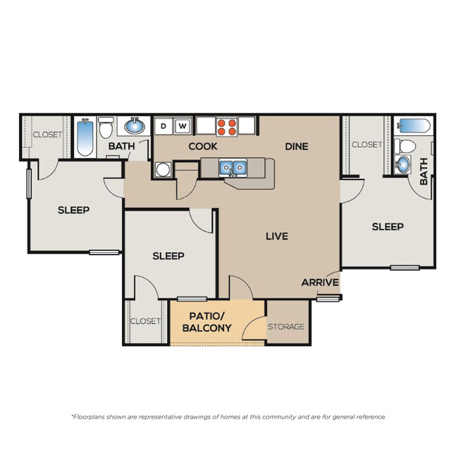 Floorplan - The Willows