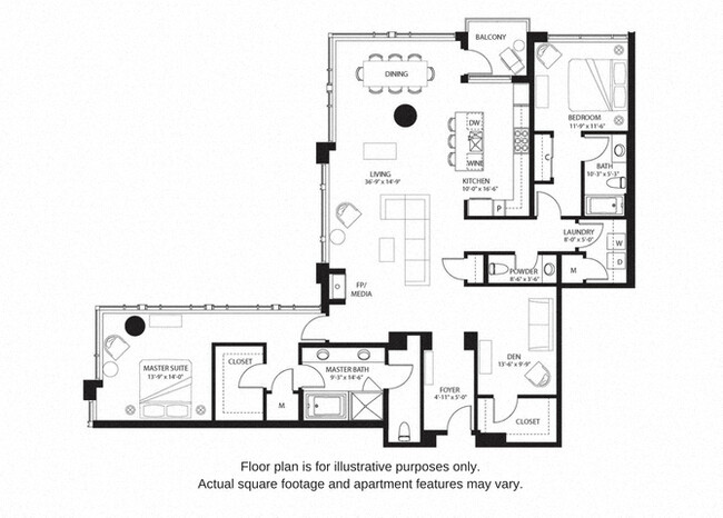 Floorplan - The Bravern