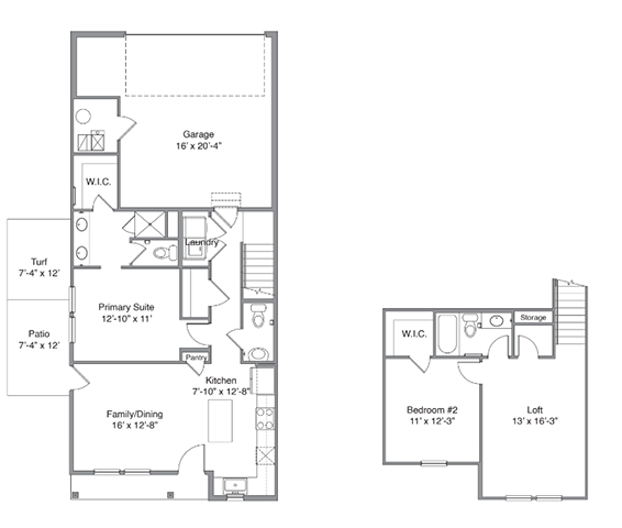 Floorplan - Canvas at Grand Prairie