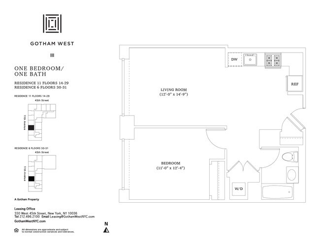 Floorplan - Gotham West