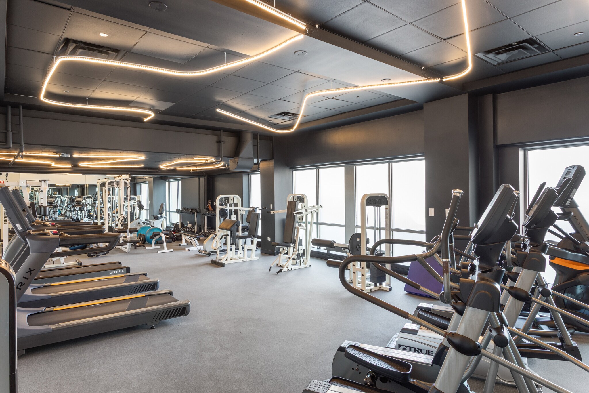 Newly Updated Fitness Room in the Building - 933 W Van Buren St