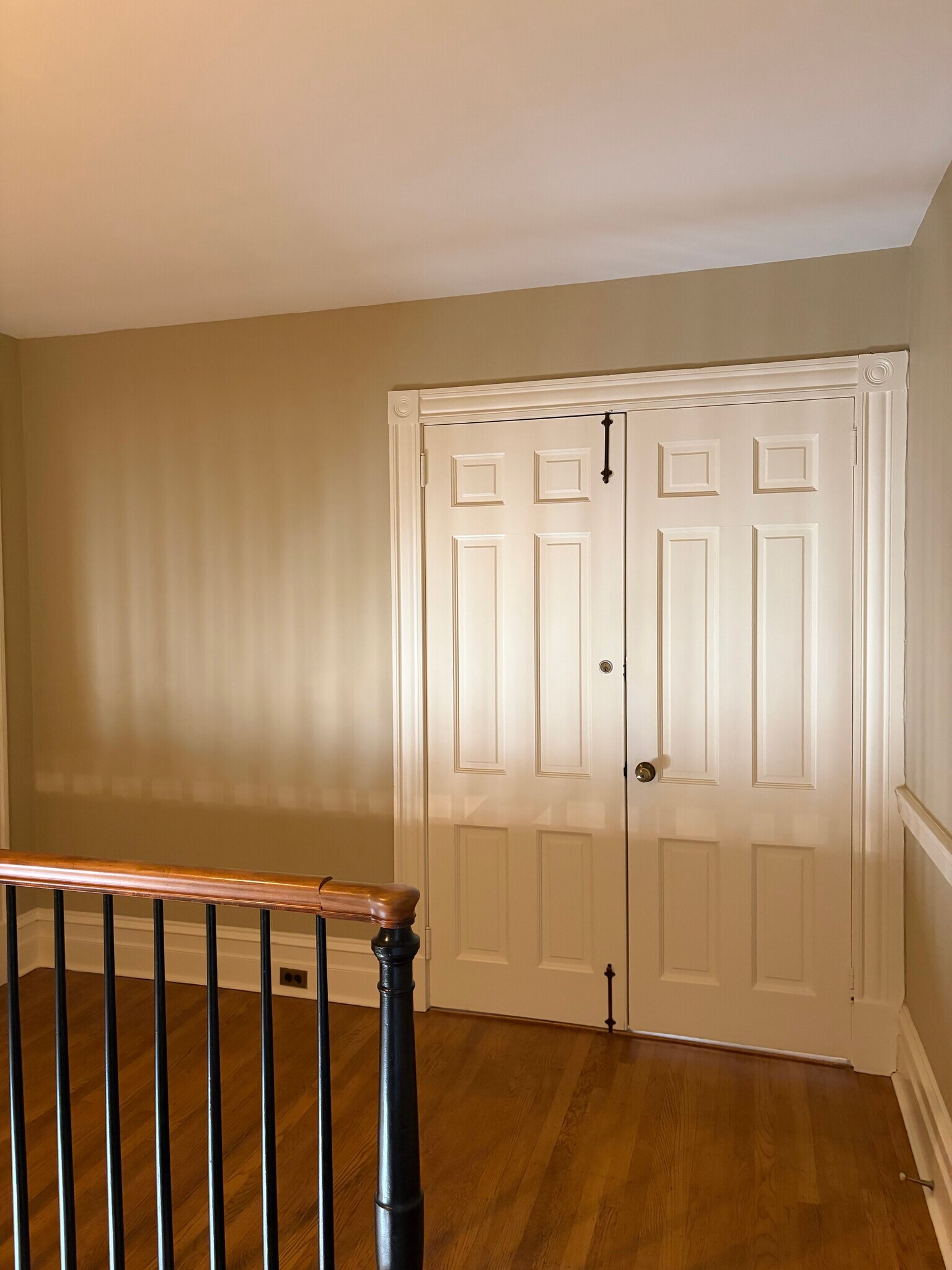 entrance to apartment on 3rd floor. Storage closet to left - 7709 Cherokee St