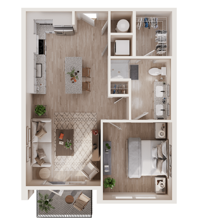Floorplan - The Easley at UC
