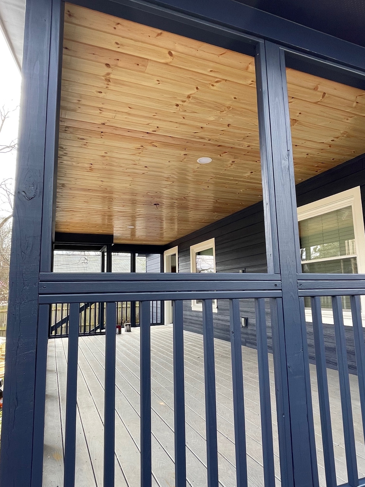 Screened back deck - 113 Oglesby Ave