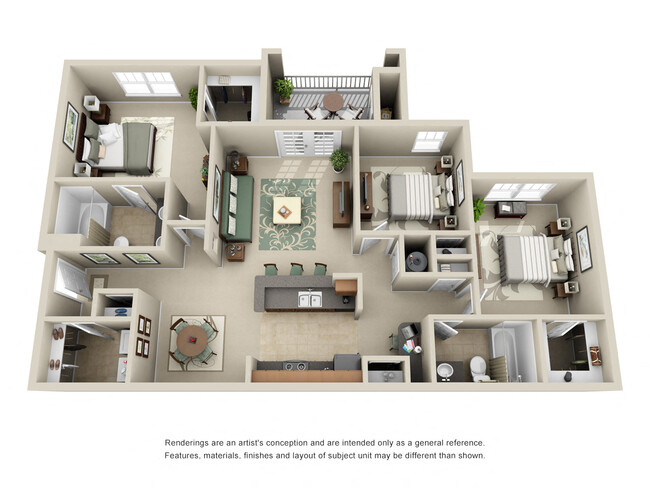 Floorplan - Ansley at Town Center