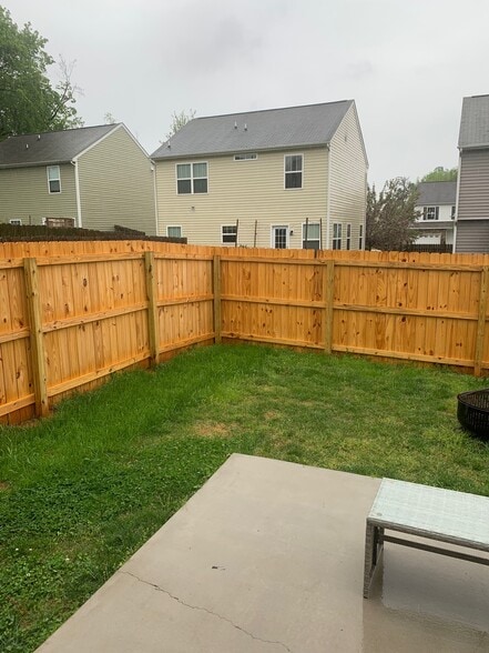 Fenced Back Yard - 1217 Copperstone Way