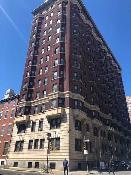 Outside of building. - 250 S 13th Street, Unit 2F