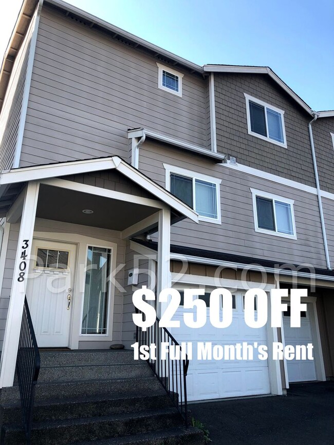 Primary Photo - $250 OFF - 3 Bedroom Townhome in Tacoma