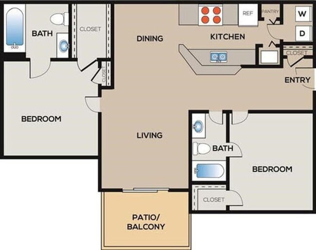 Floorplan - The Lily at West Ashley