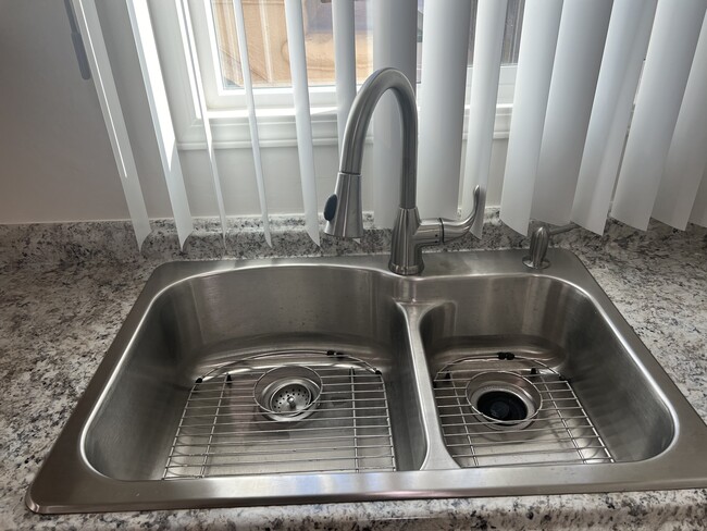 Stainless steel double sink - 420 W Alameda Ave