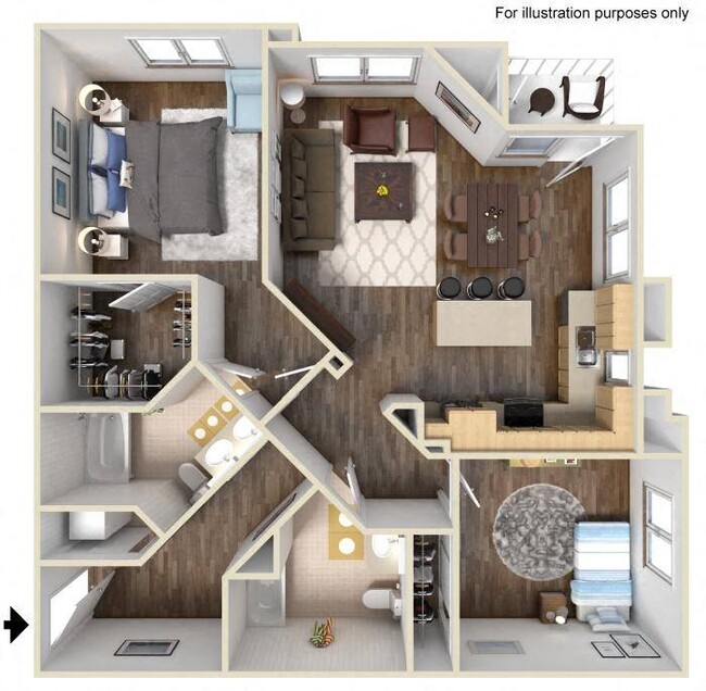 Floorplan - Crest 850