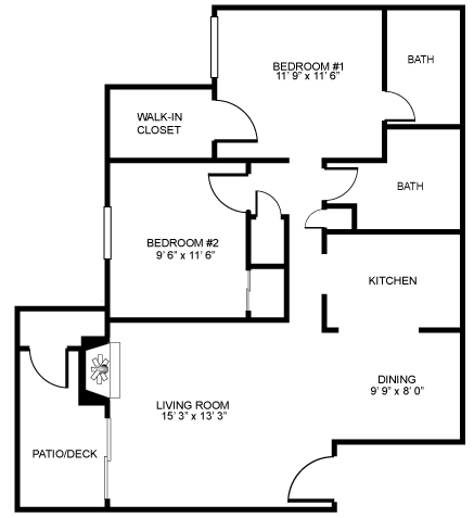 3BR/2BA - Mariner Village Apartments